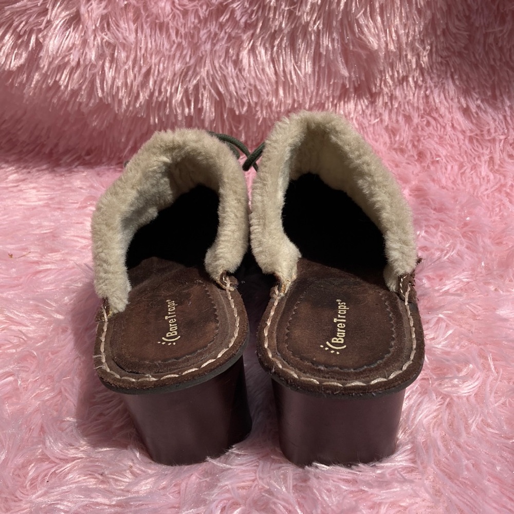 Bare Traps Declare Partially Lined Wedge Suede Cl… - image 4